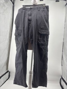 Wrangler Men's Bootcut Cargo Jeans - Black